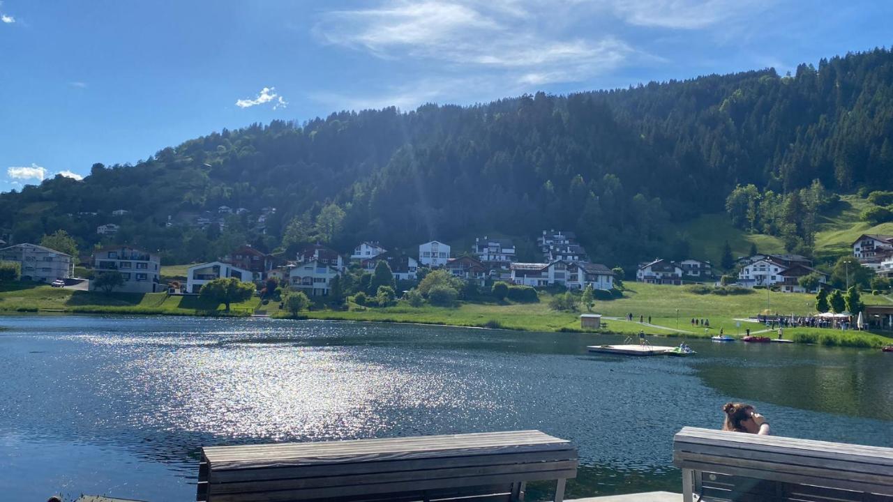 Dachwohnung In Der Mitte Von Laax-Dorf Exteriér fotografie